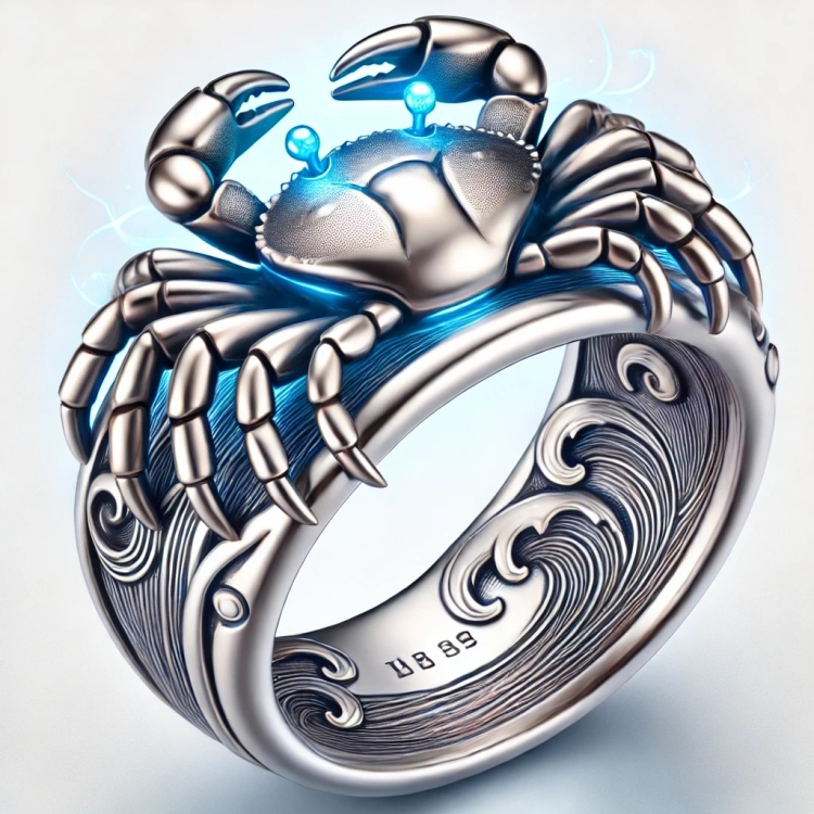Light Crab Ring