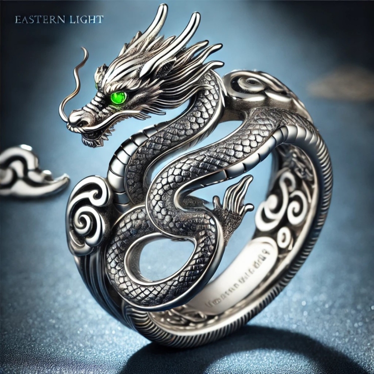 Eastern Light Dragon Ring