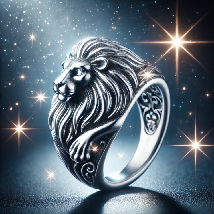Starlight Lion Ring