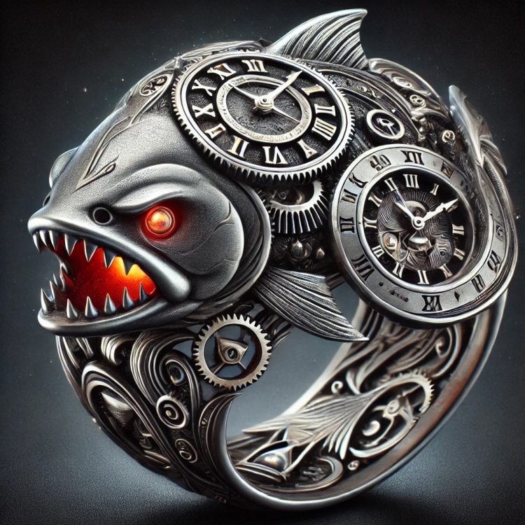 Time Piranha Ring
