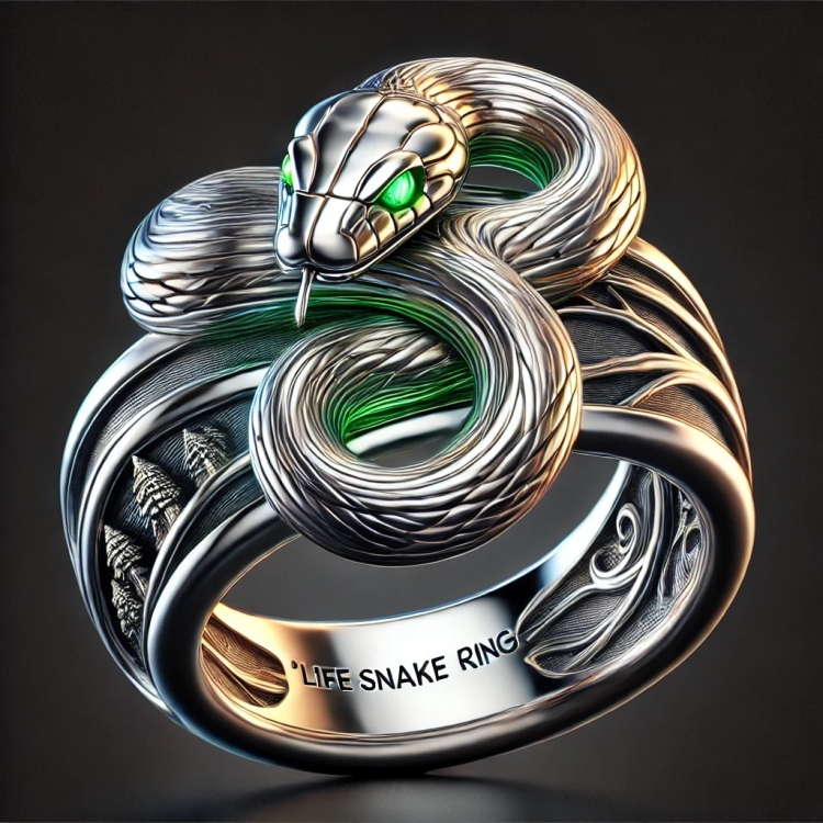 Life Snake Ring