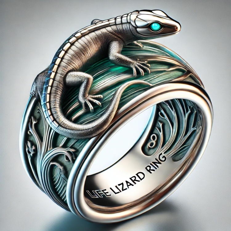 Life Lizard Ring