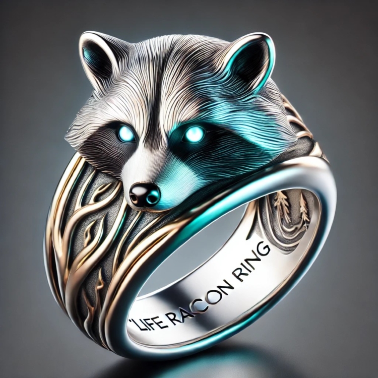 Life Racoon Ring