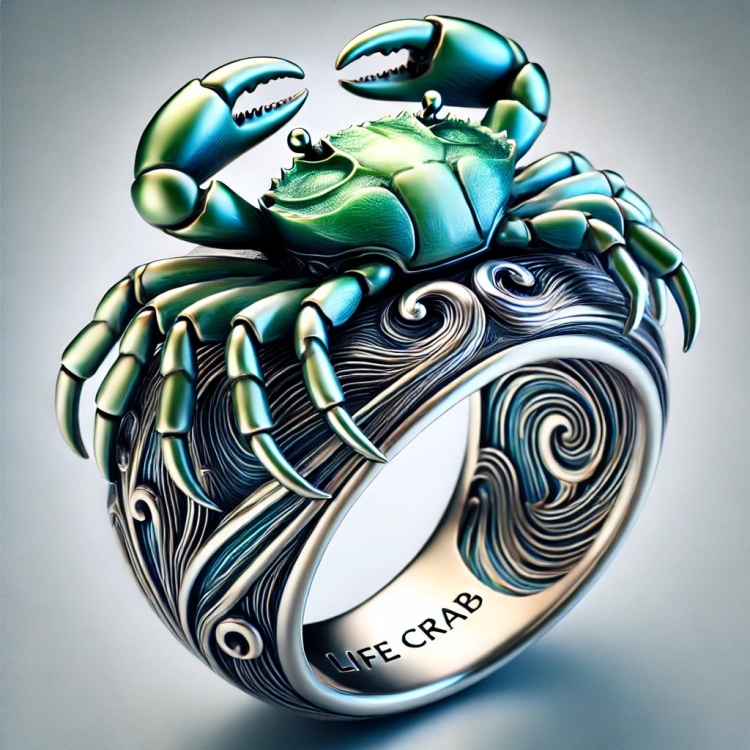 Life Crab Ring