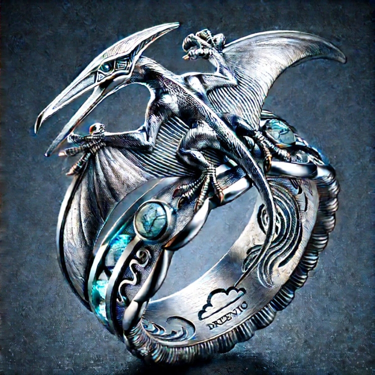 Life Pterodactyl Ring