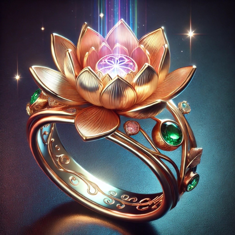 Life Lotus Ring