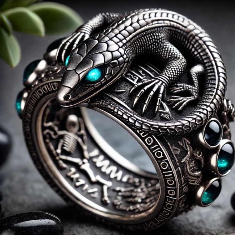 Death Lizard Ring