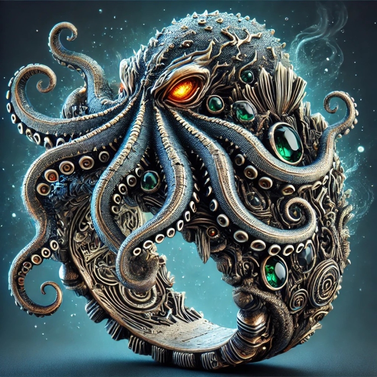 Destruction Octopus Ring