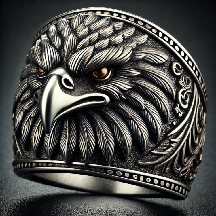 Power Eagle Ring