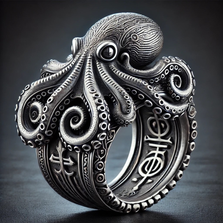 Power Octopus Ring