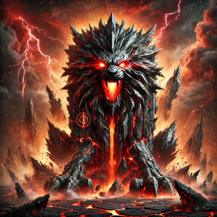 Destruction Lion Totem