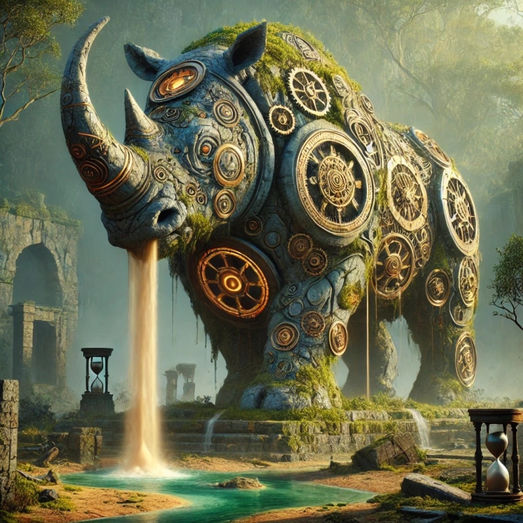 Time Rhino Totem