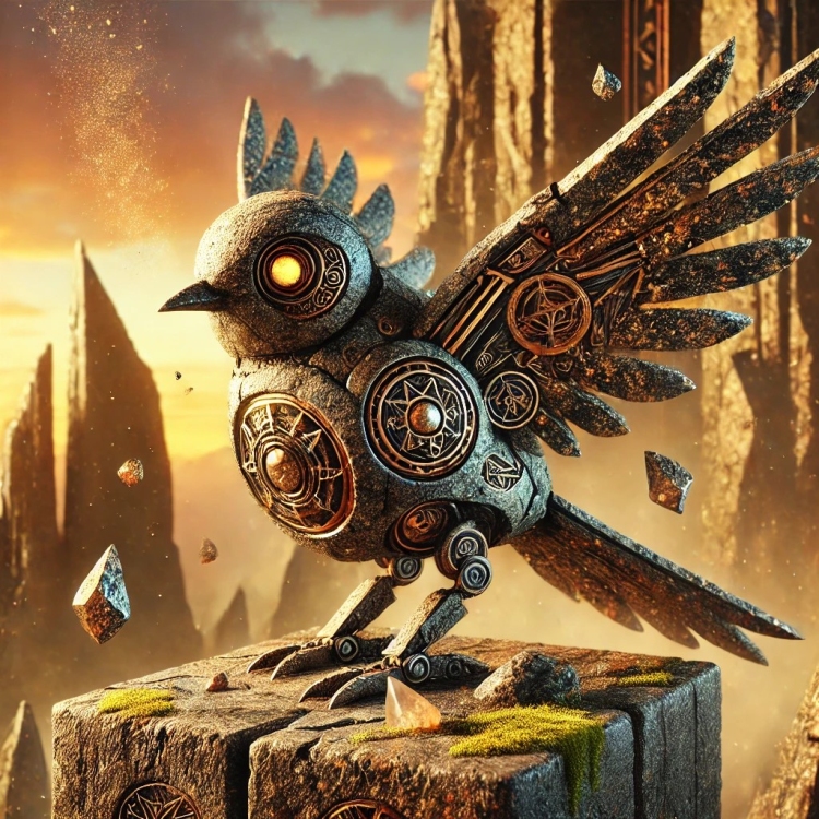 Stone Sparrow Automaton