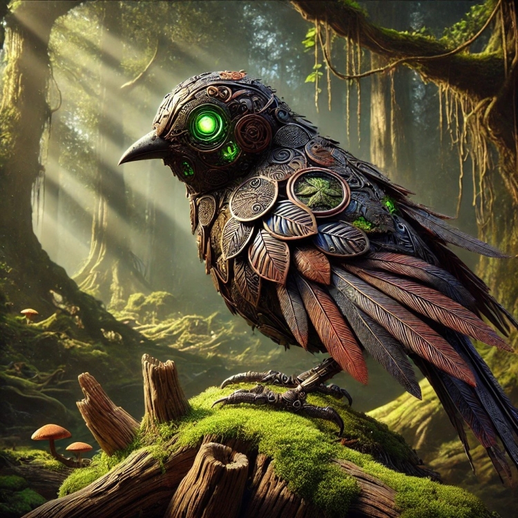 Earth Sparrow Automaton