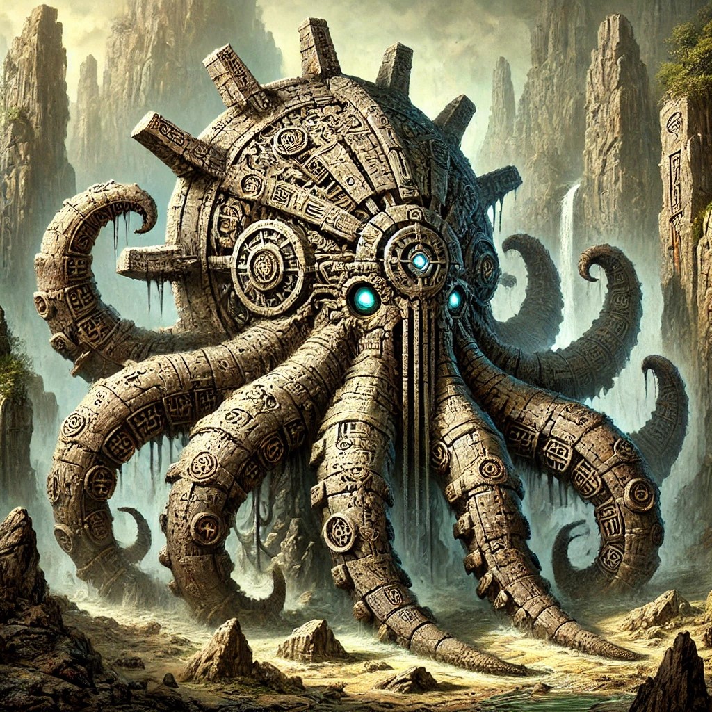 Stone Octopus Automaton – MoriiHub