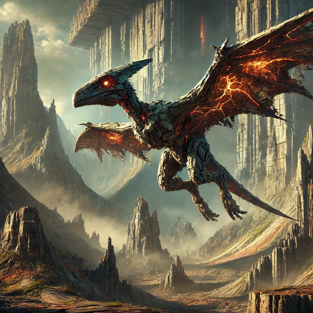 Stone Pterodactyl Automaton – MoriiHub