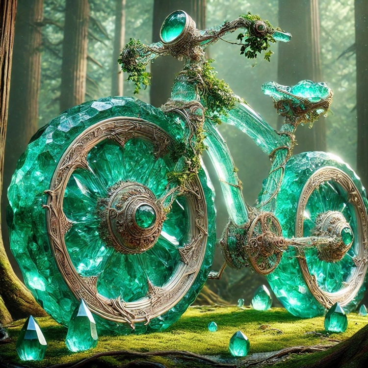 Earth Bike Crystal