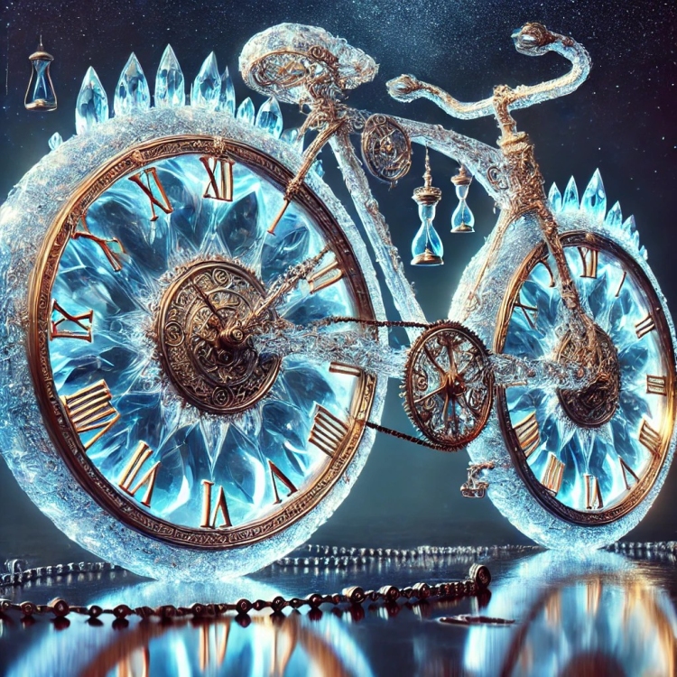 Time Bike Crystal
