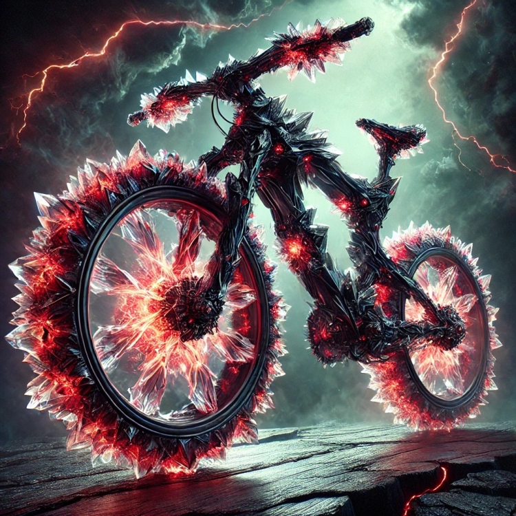 Destruction Bike Crystal