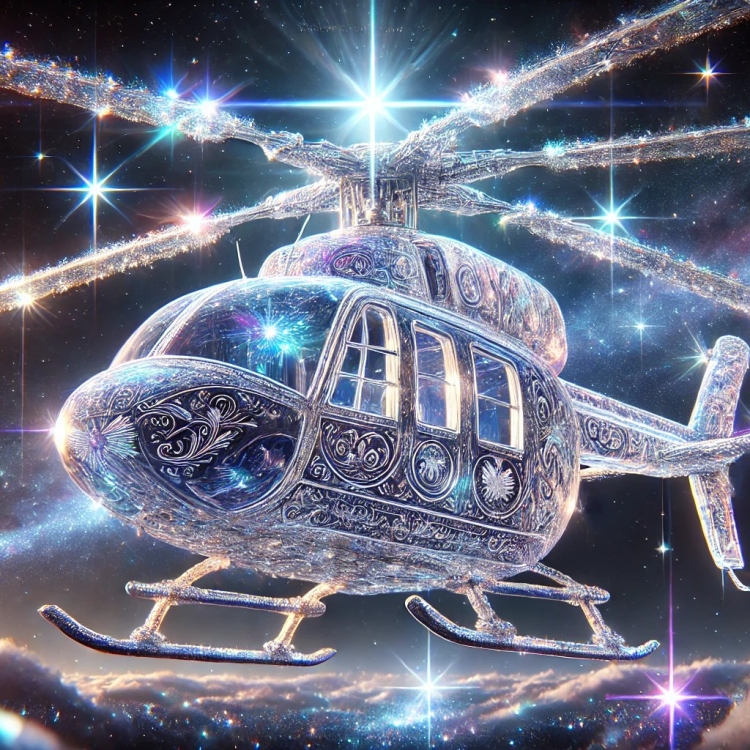 Starlight Helicopter Crystal