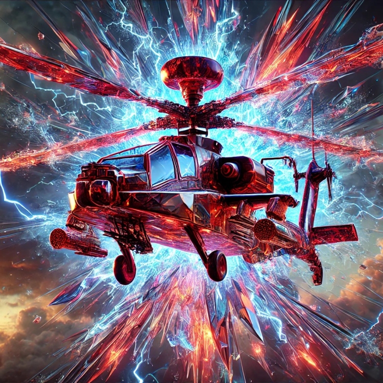 Destruction Helicopter Crystal
