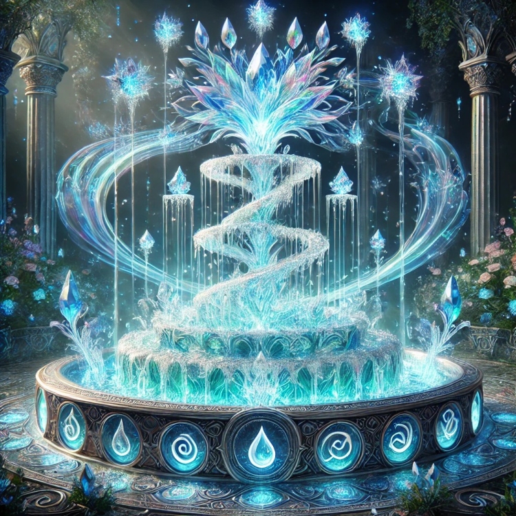 Water Fountain Crystal