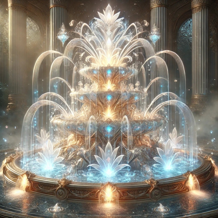 Light Fountain Crystal