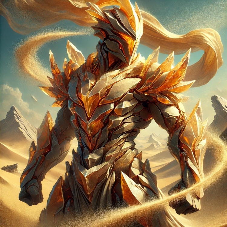 Sand Warrior Crystal