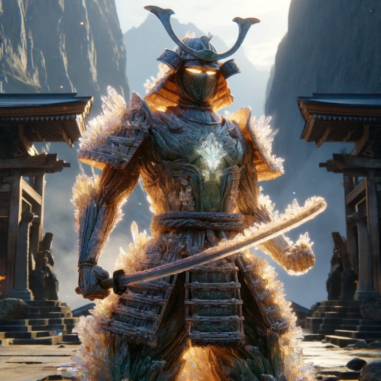 Stone Samurai Crystal