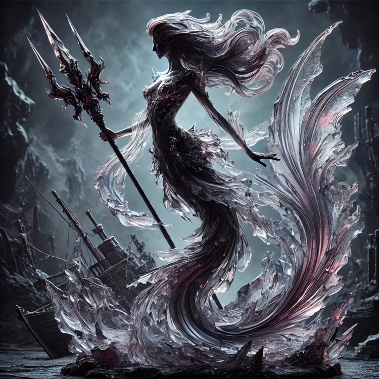 Death Mermaid Crystal