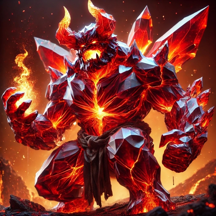 Fire Oni Crystal