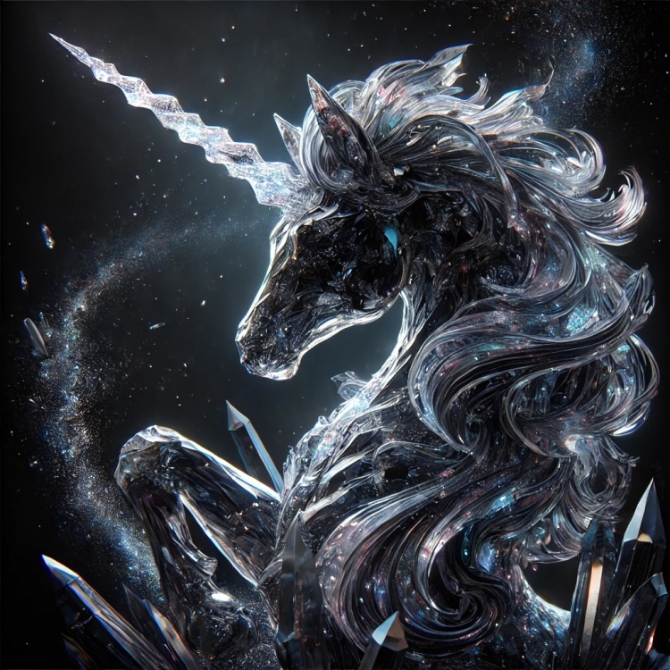 Void Unicorn Crystal