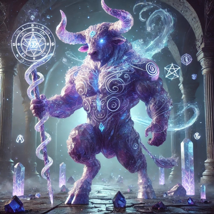 Mystic Minotaur Crystal