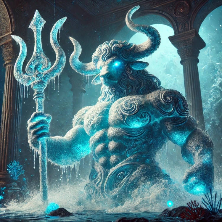 Water Minotaur Crystal