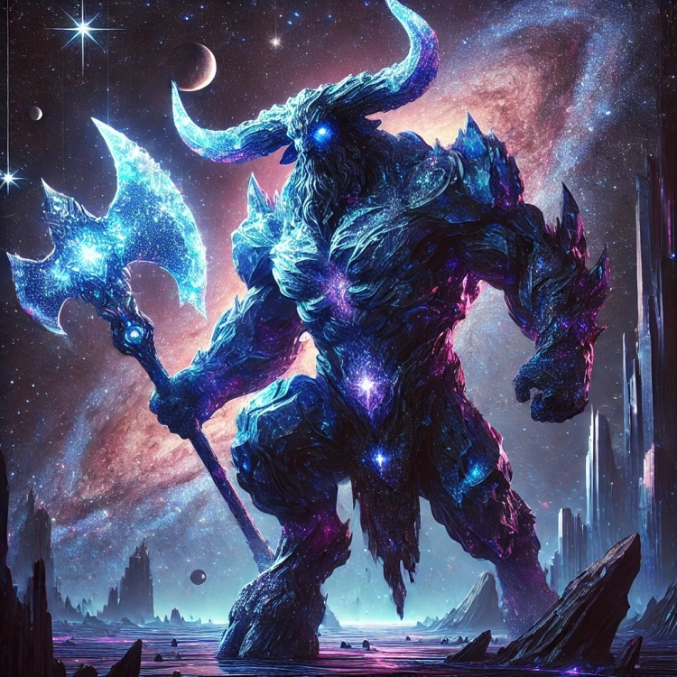 Space Minotaur Crystal