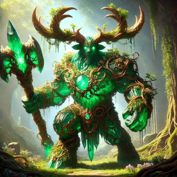 Life Minotaur Crystal