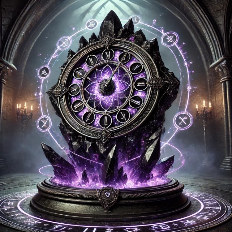 Darkness Clock Crystal