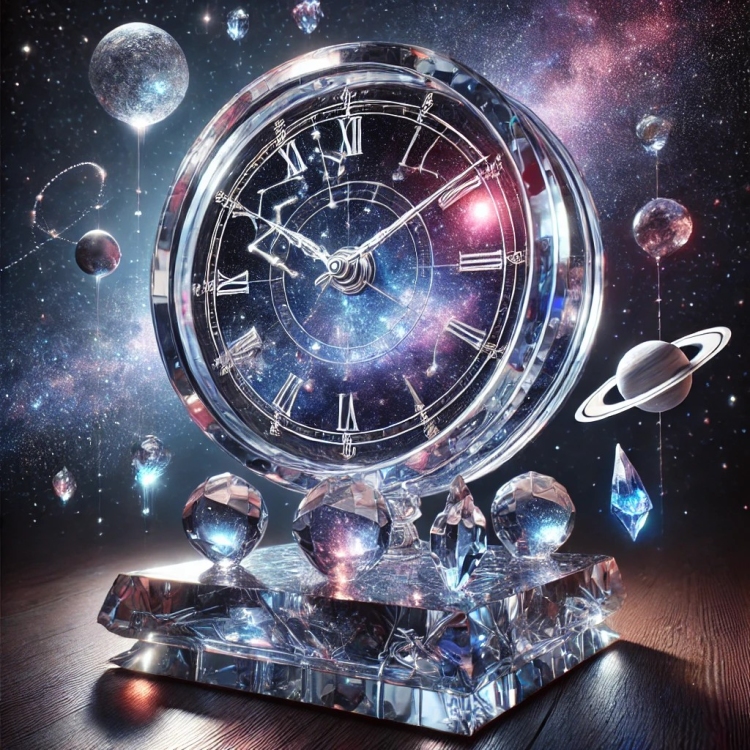 Space Clock Crystal