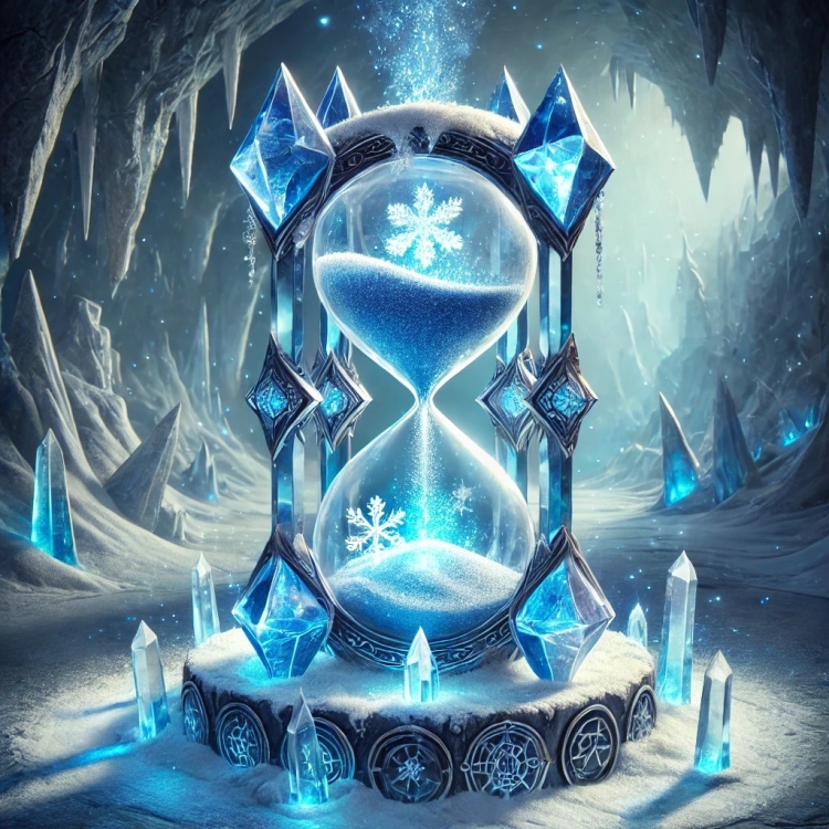 Ice Hourglass Crystal