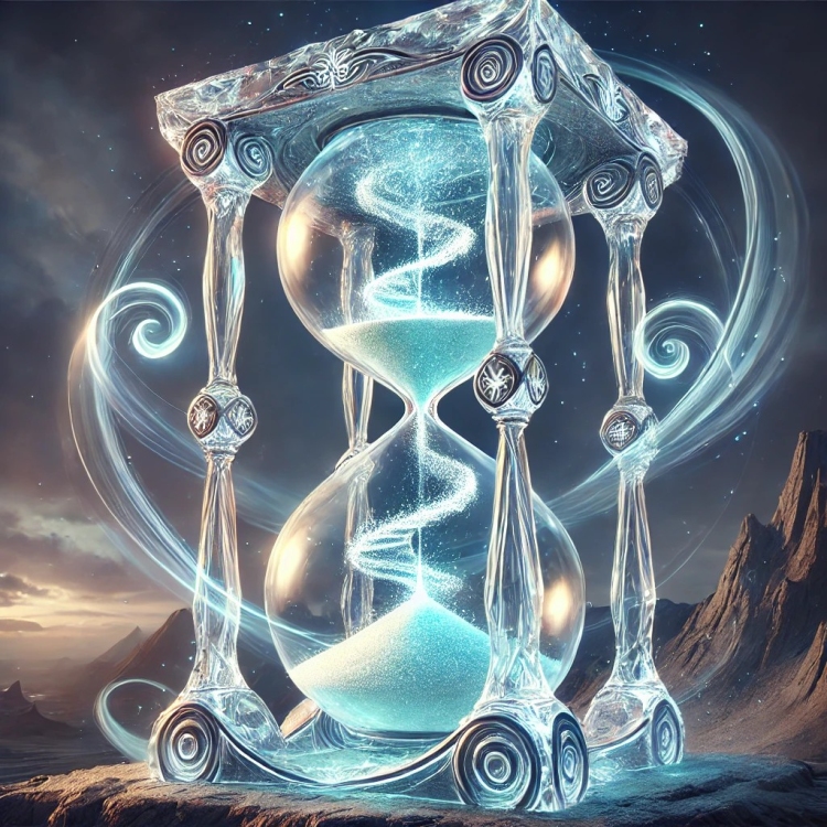 Wind Hourglass Crystal