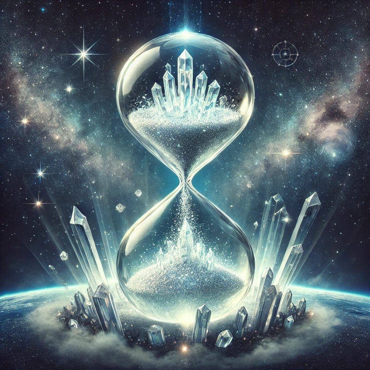 Starlight Hourglass Crystal