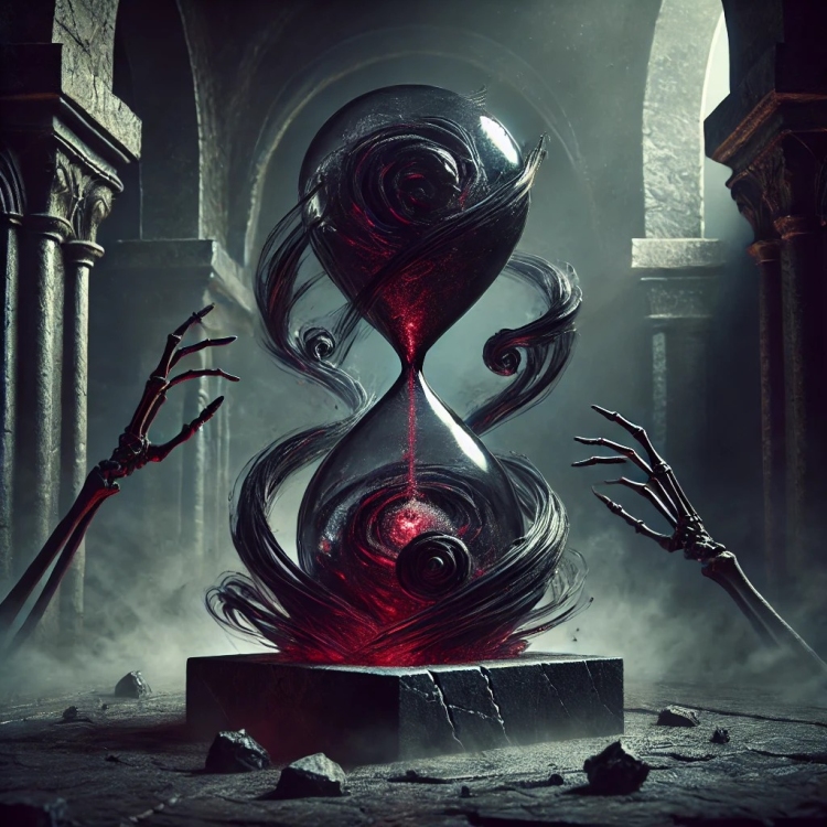 Death Hourglass Crystal