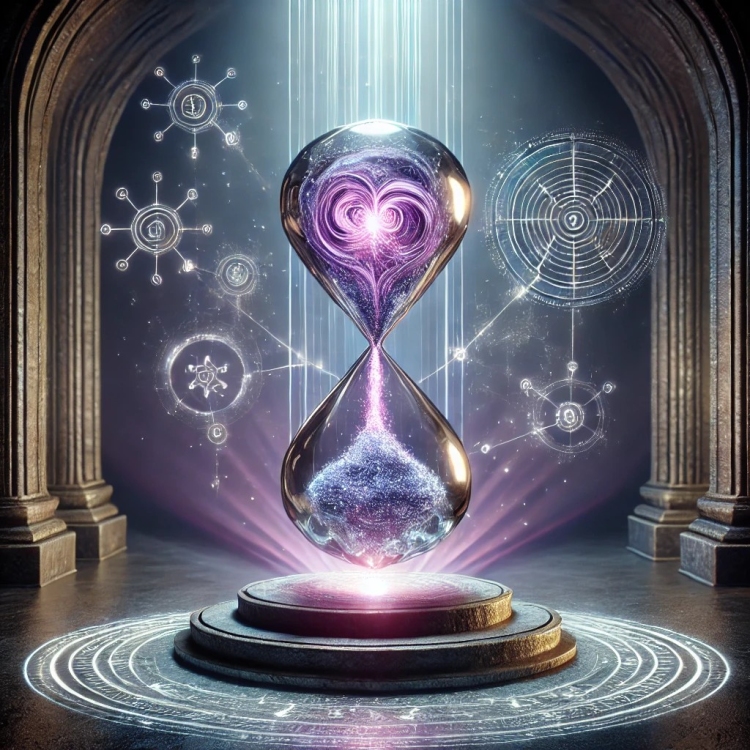 Mind Hourglass Crystal