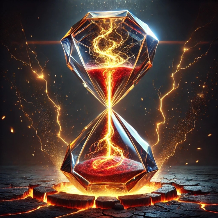 Power Hourglass Crystal