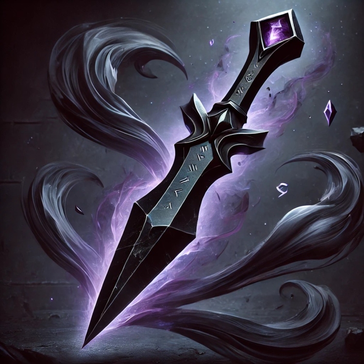 Darkness Kunai Crystal