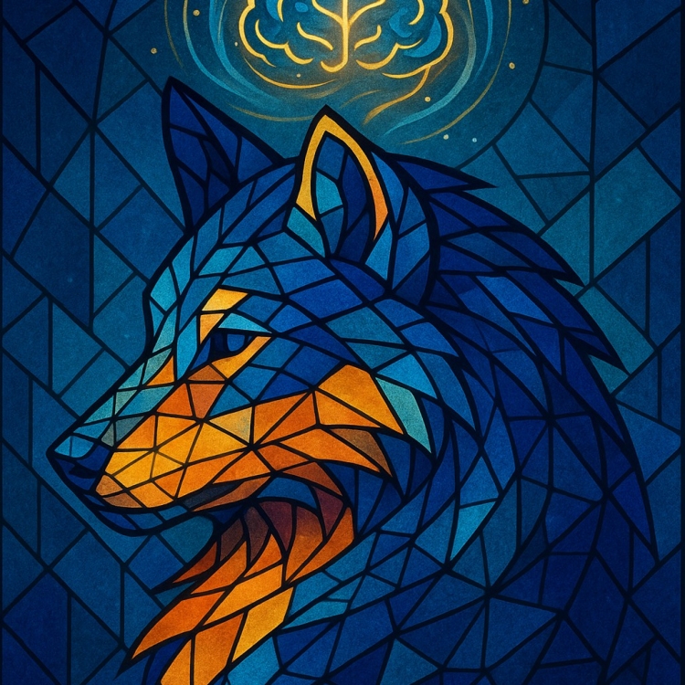 Mind Wolf Mosaic