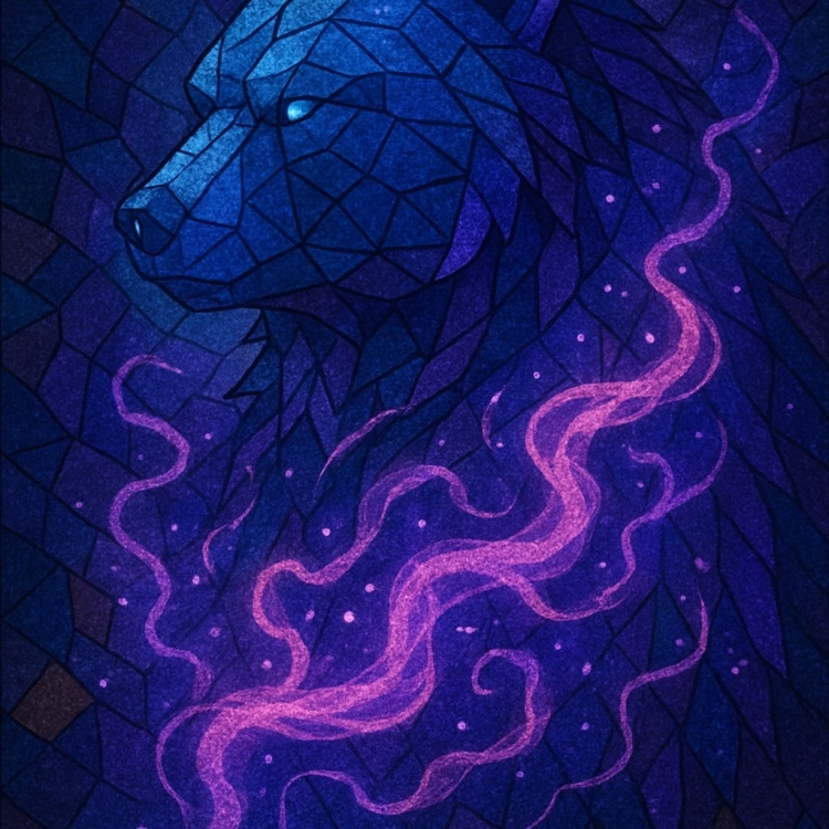 Mystic Bear Mosaic