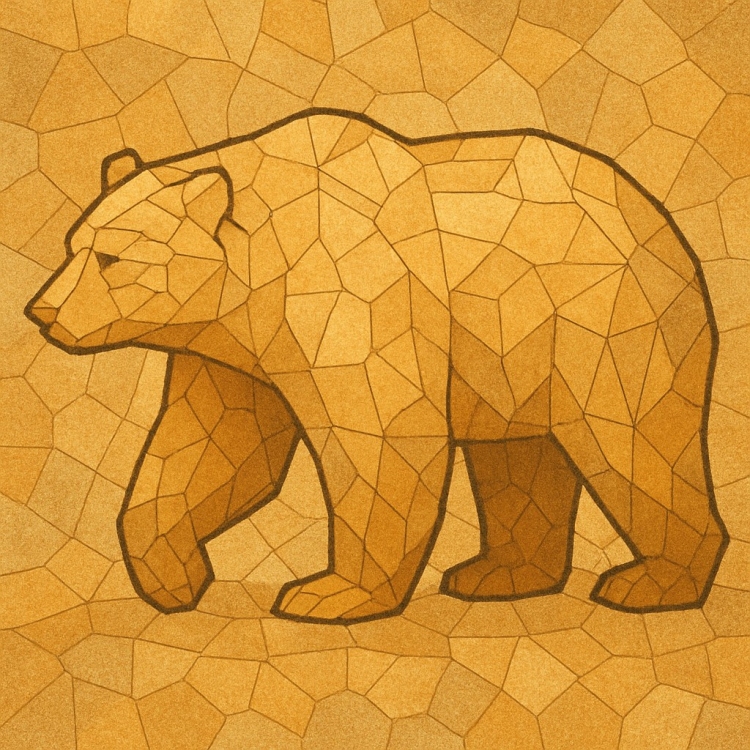 Sand Bear Mosaic