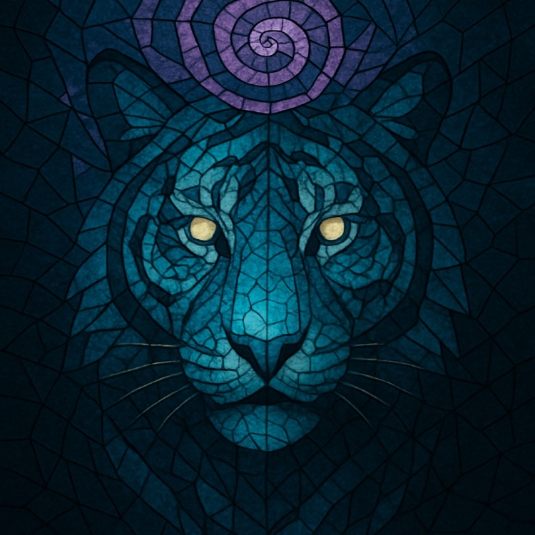 Mind Tiger Mosaic