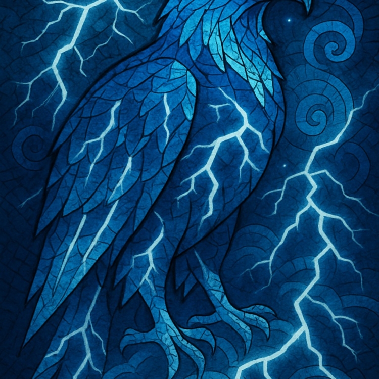 Storm Eagle Mosaic